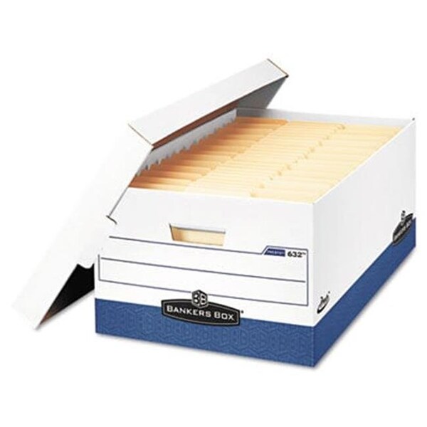 Bankers Box 0063201 Presto Maximum Strength Storage Box- Lgl 24"- 15" x 24" x 10"- WE- 12/Carton 63201 - main